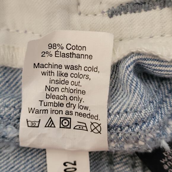 Madewell Women's Vintage Wide-Leg Crop Jeans Blue 26 - Picture 10 of 14